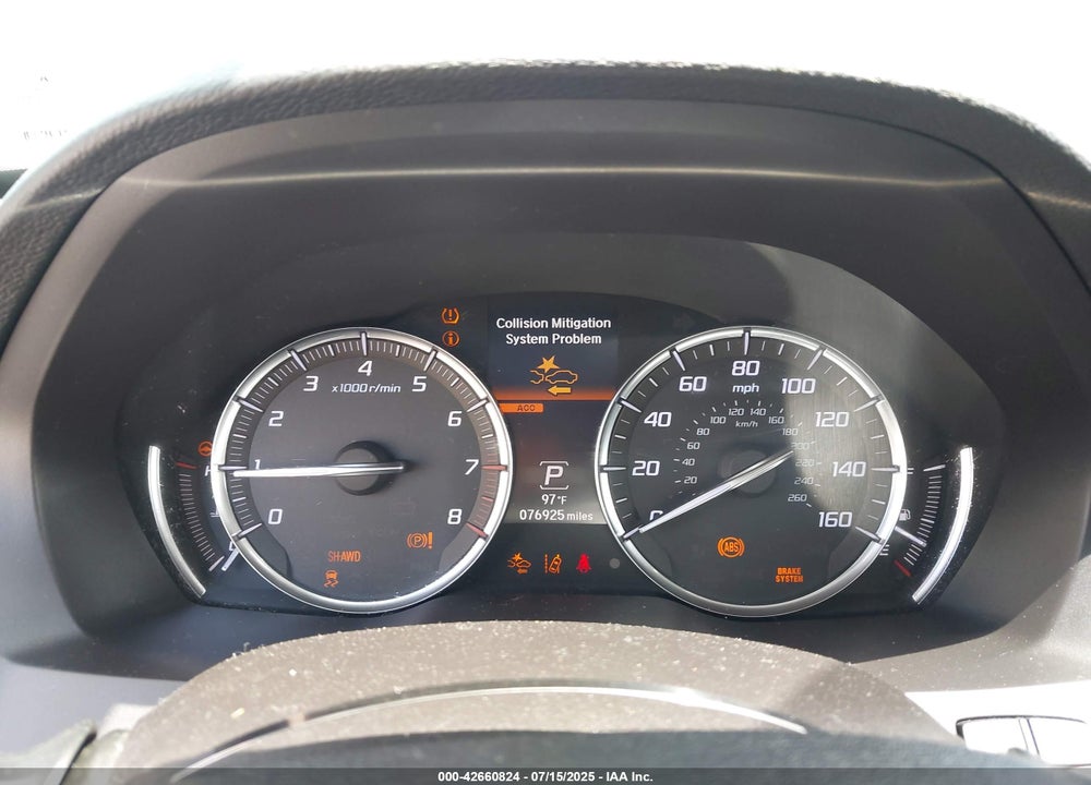 2020 ACURA MDX VIN: 5J8YD4H39LL001603