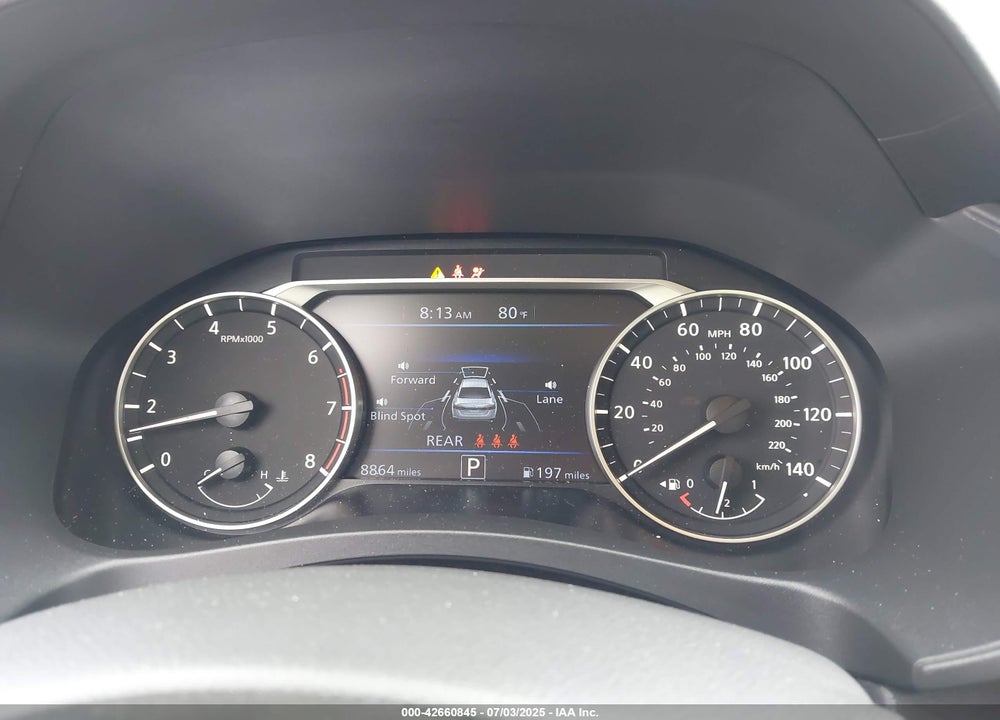 2025 NISSAN ALTIMA VIN: 1N4BL4DV8SN387731