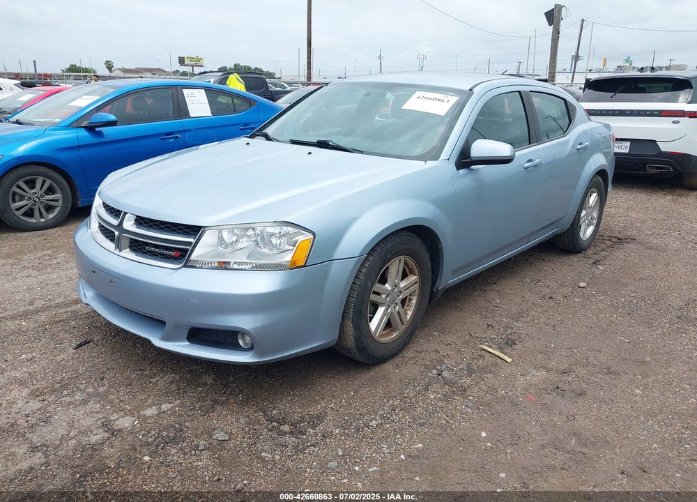 2013 DODGE AVENGER VIN: 1C3CDZCG8DN583719