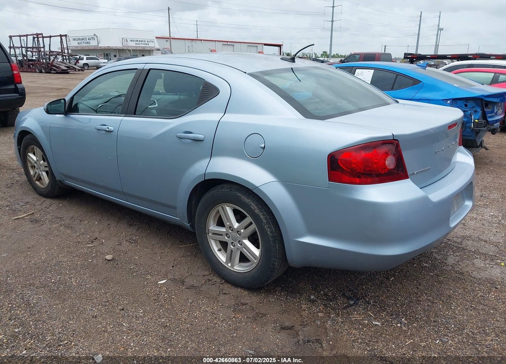 2013 DODGE AVENGER VIN: 1C3CDZCG8DN583719