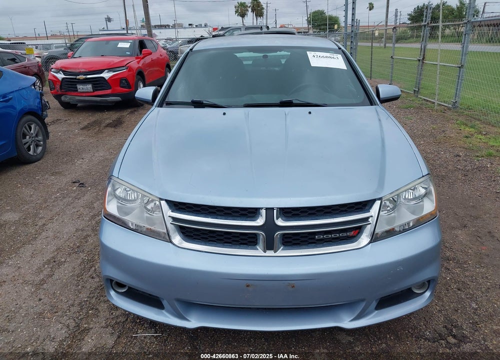 2013 DODGE AVENGER VIN: 1C3CDZCG8DN583719