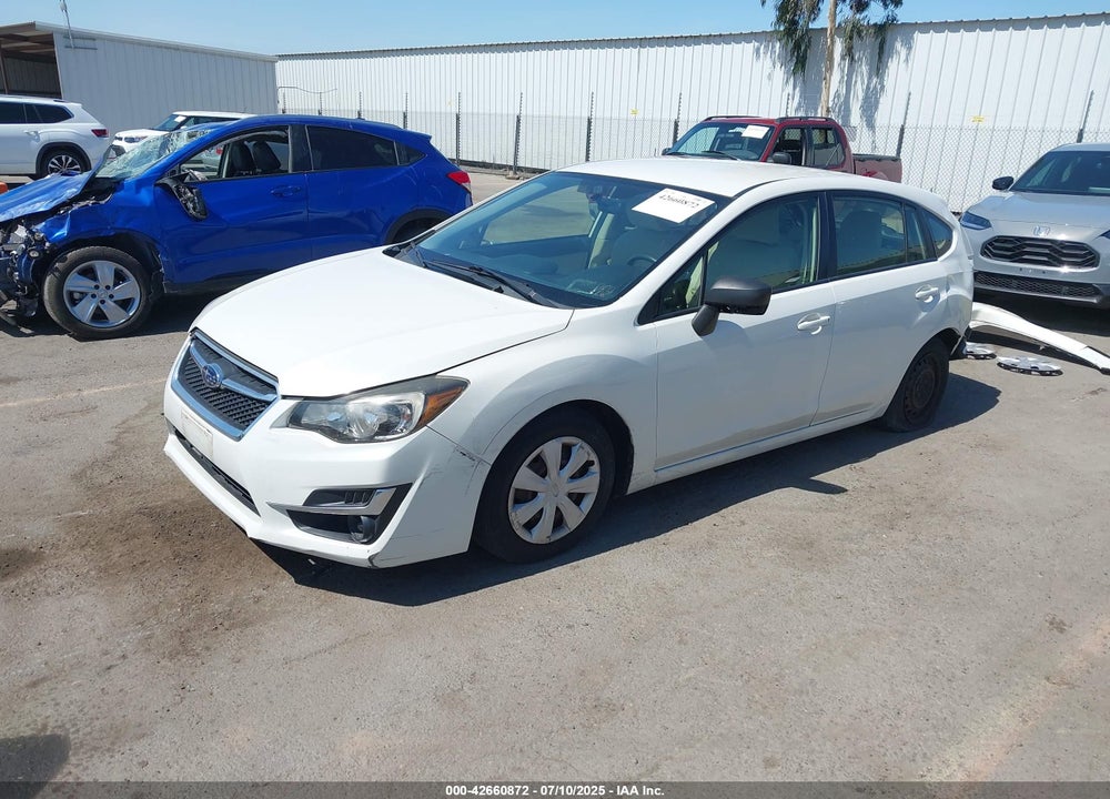 2015 SUBARU IMPREZA VIN: JF1GPAA64F8296272