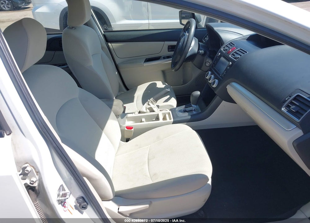 2015 SUBARU IMPREZA VIN: JF1GPAA64F8296272