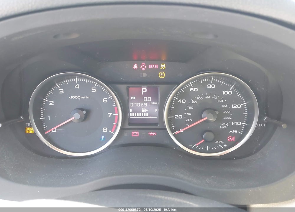 2015 SUBARU IMPREZA VIN: JF1GPAA64F8296272