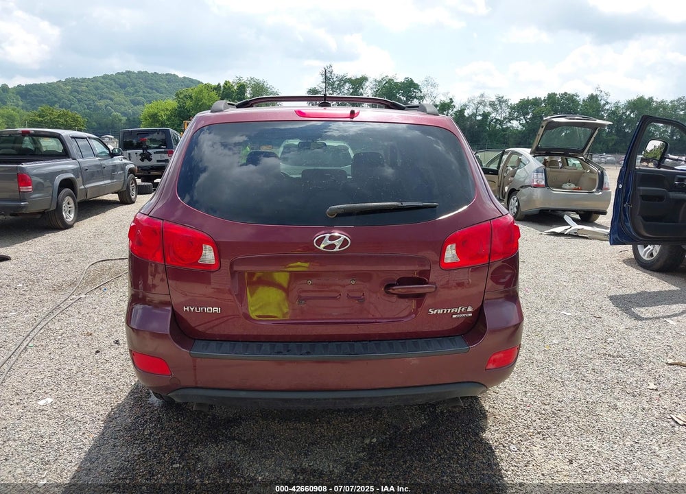 2008 HYUNDAI SANTA FE GLS VIN: 5NMSG73D08H162654