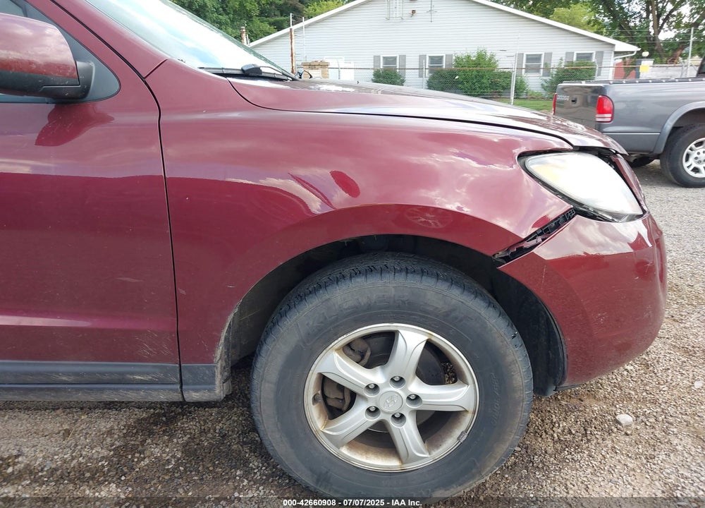 2008 HYUNDAI SANTA FE GLS VIN: 5NMSG73D08H162654