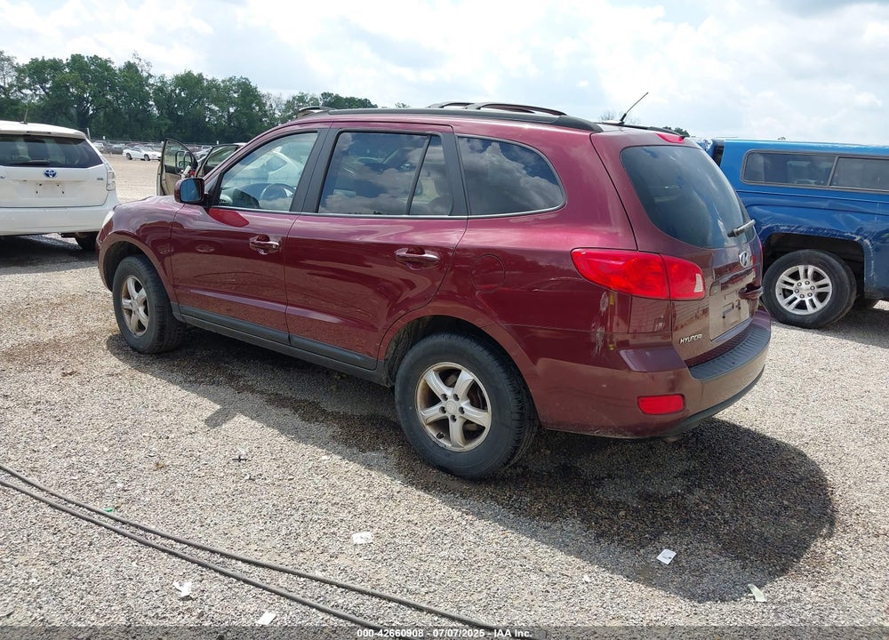2008 HYUNDAI SANTA FE GLS VIN: 5NMSG73D08H162654