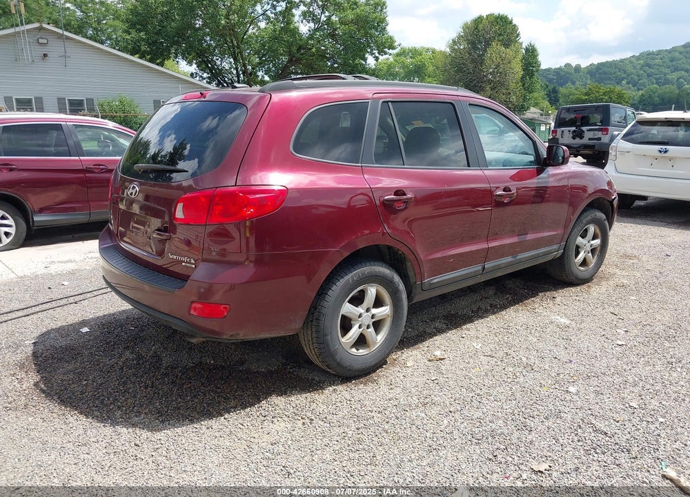 2008 HYUNDAI SANTA FE GLS VIN: 5NMSG73D08H162654
