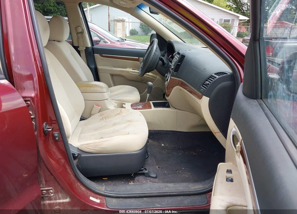 2008 HYUNDAI SANTA FE GLS VIN: 5NMSG73D08H162654
