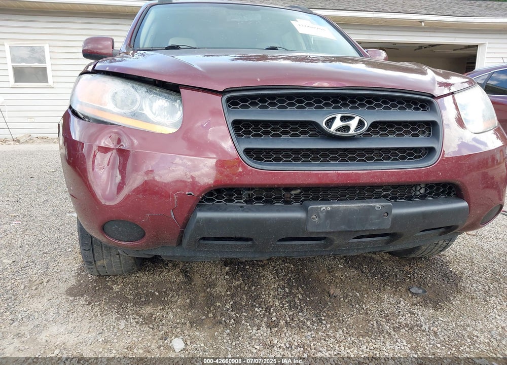 2008 HYUNDAI SANTA FE GLS VIN: 5NMSG73D08H162654