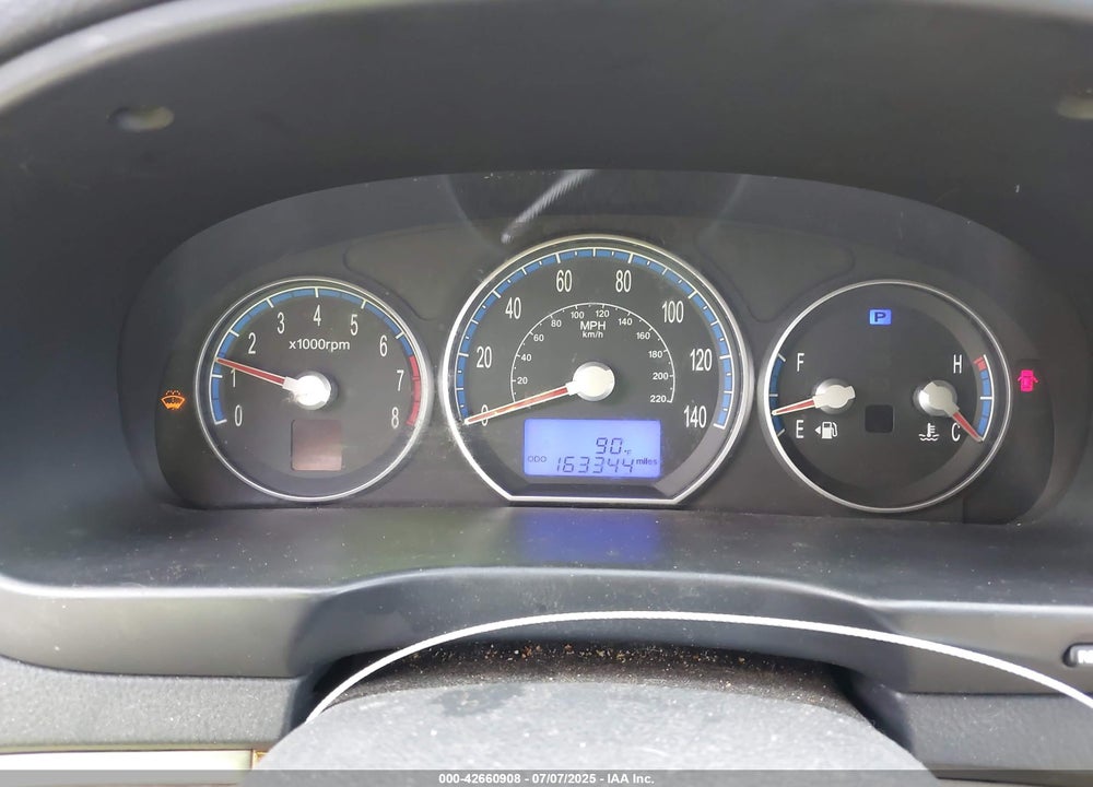 2008 HYUNDAI SANTA FE GLS VIN: 5NMSG73D08H162654