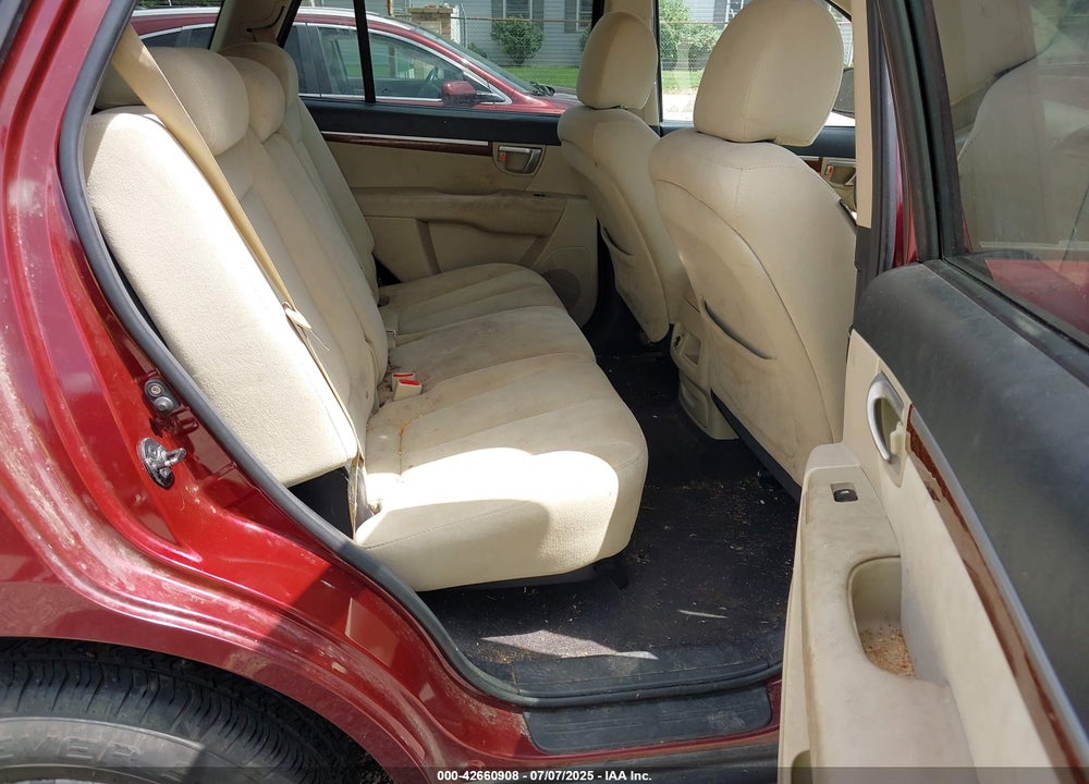 2008 HYUNDAI SANTA FE GLS VIN: 5NMSG73D08H162654