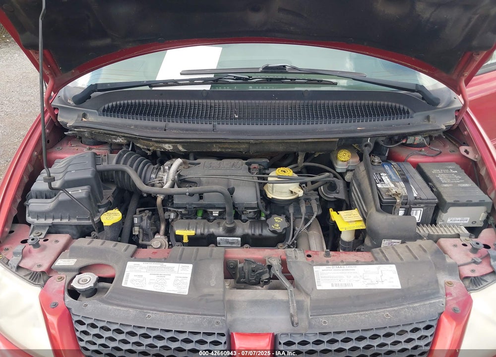 2001 DODGE GRAND CARAVAN SPORT VIN: 2B8GP44G21R182764