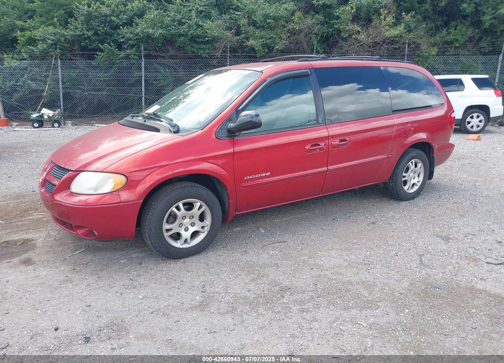 2001 DODGE GRAND CARAVAN SPORT VIN: 2B8GP44G21R182764