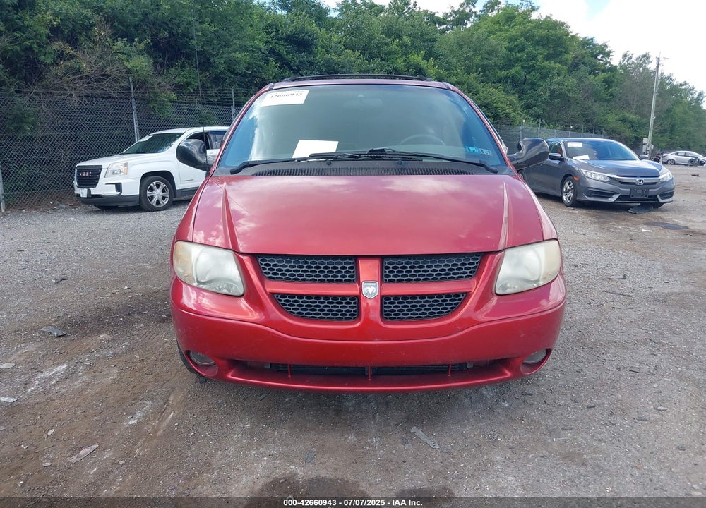 2001 DODGE GRAND CARAVAN SPORT VIN: 2B8GP44G21R182764