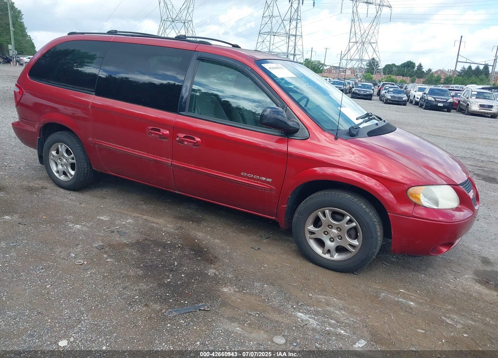 2001 DODGE GRAND CARAVAN SPORT VIN: 2B8GP44G21R182764