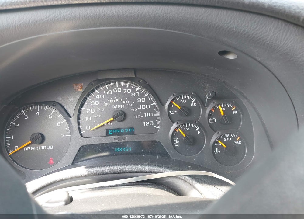 2005 CHEVROLET TRAILBLAZER LT VIN: 1GNDT13S452114551