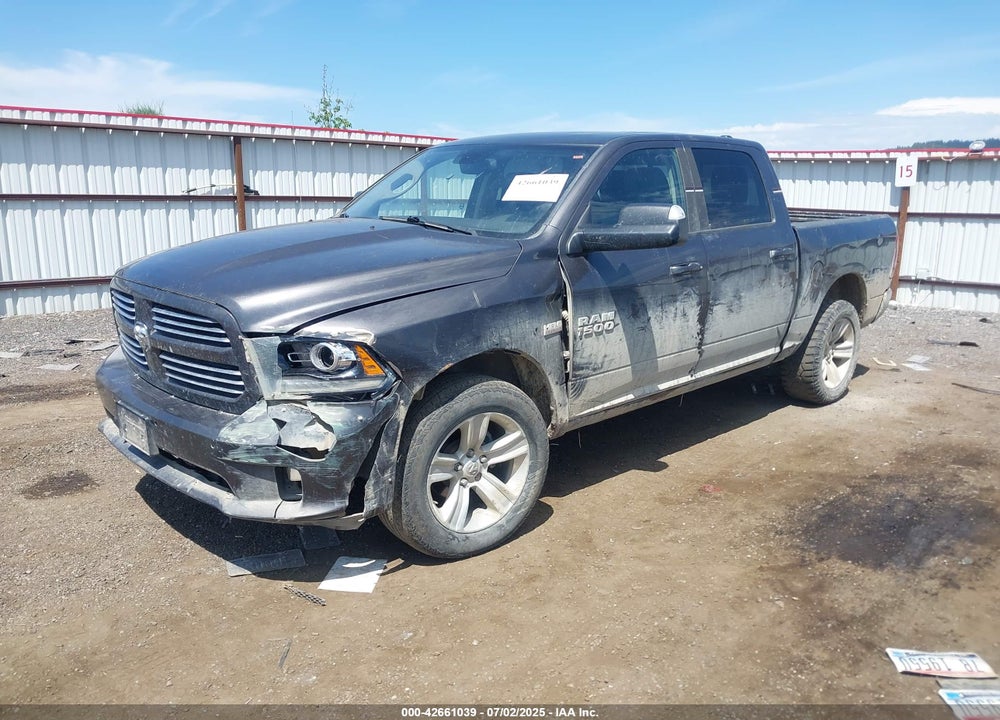 2014 RAM 1500 SPORT VIN: 1C6RR7MT8ES410428