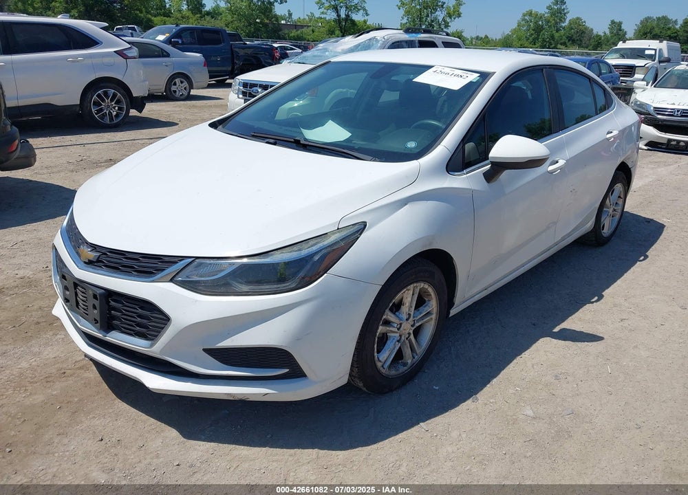 2017 CHEVROLET CRUZE LT AUTO VIN: 1G1BE5SM0H7225845