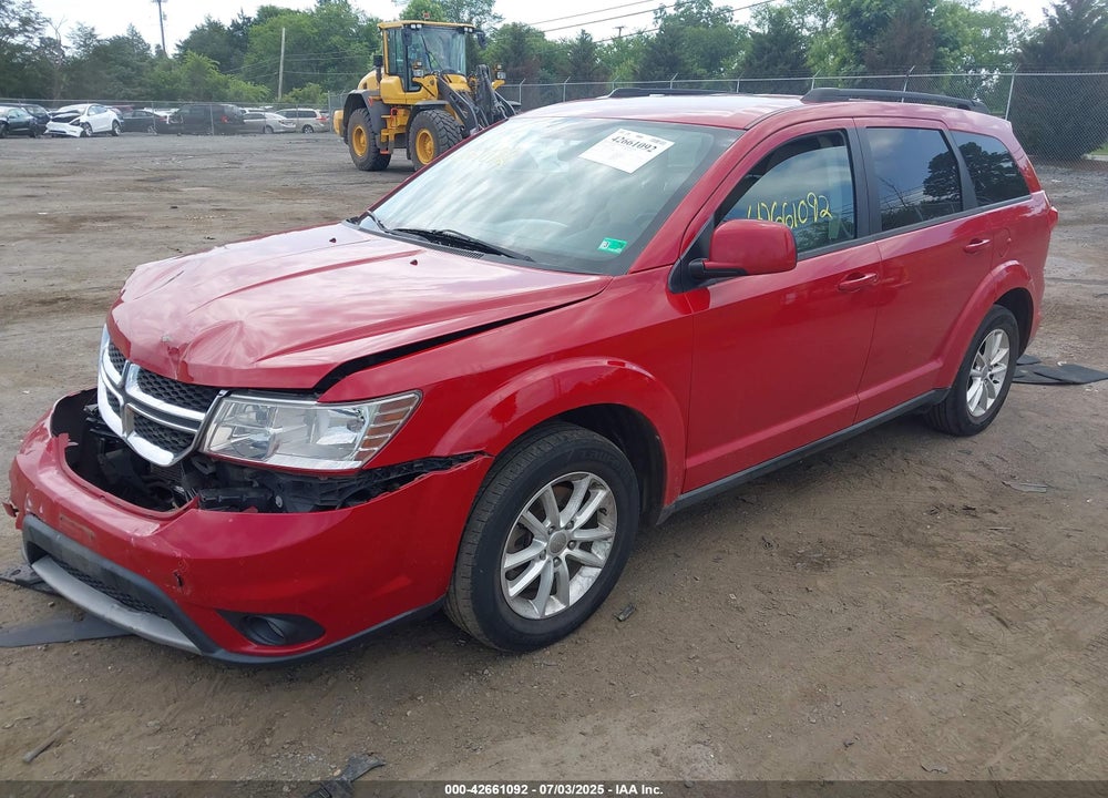 2014 DODGE JOURNEY VIN: 3C4PDCBGXET142574
