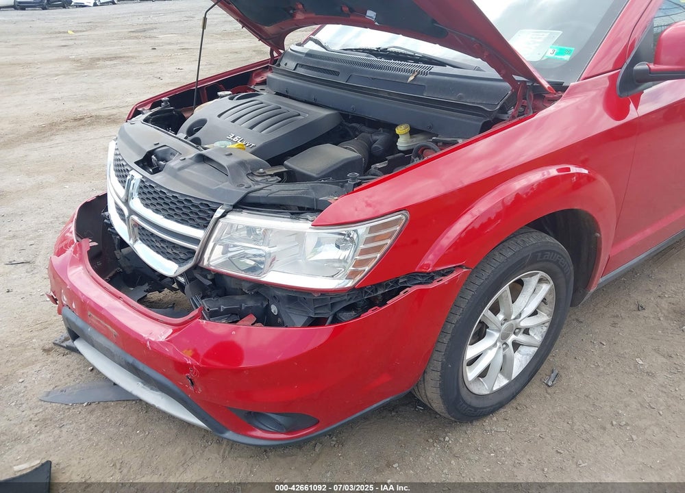 2014 DODGE JOURNEY VIN: 3C4PDCBGXET142574