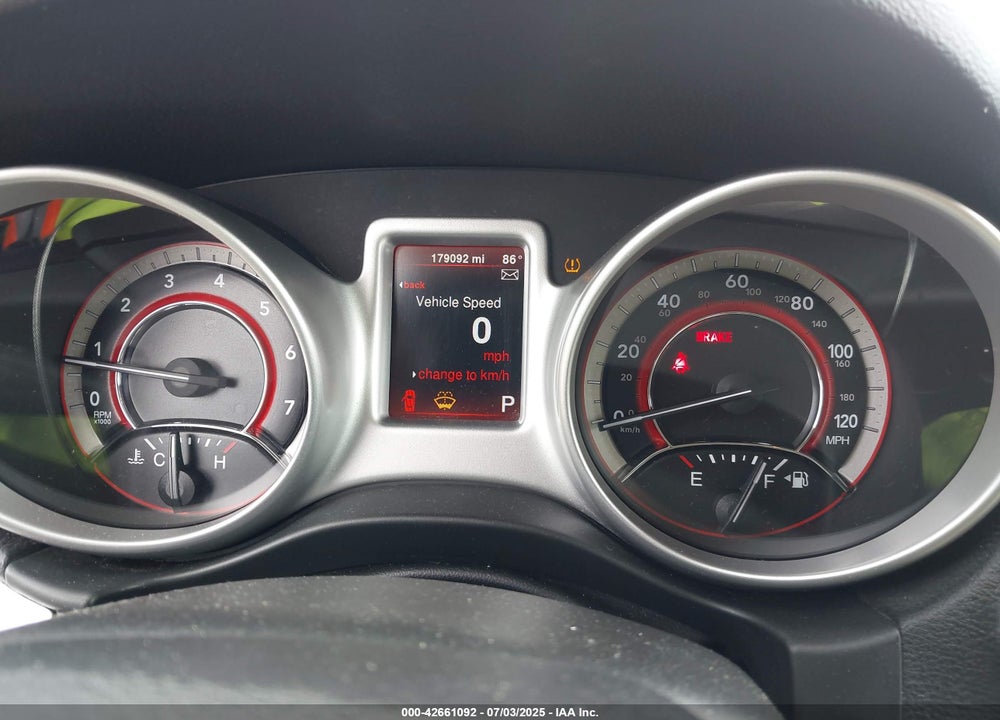 2014 DODGE JOURNEY VIN: 3C4PDCBGXET142574