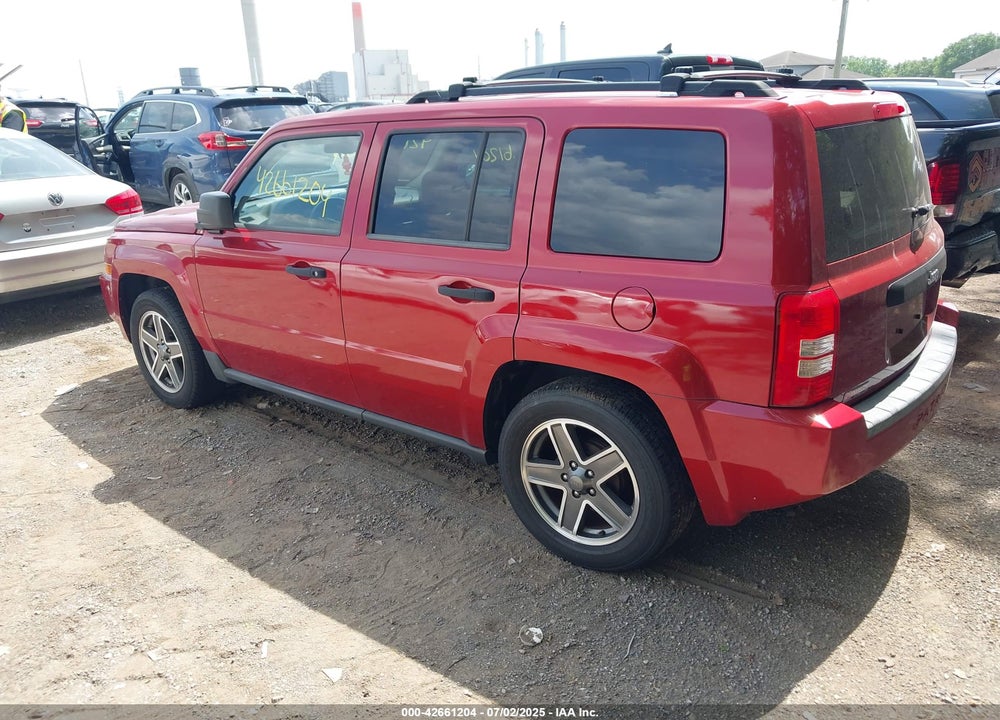 2009 JEEP PATRIOT VIN: 1J8FT28B39D126581