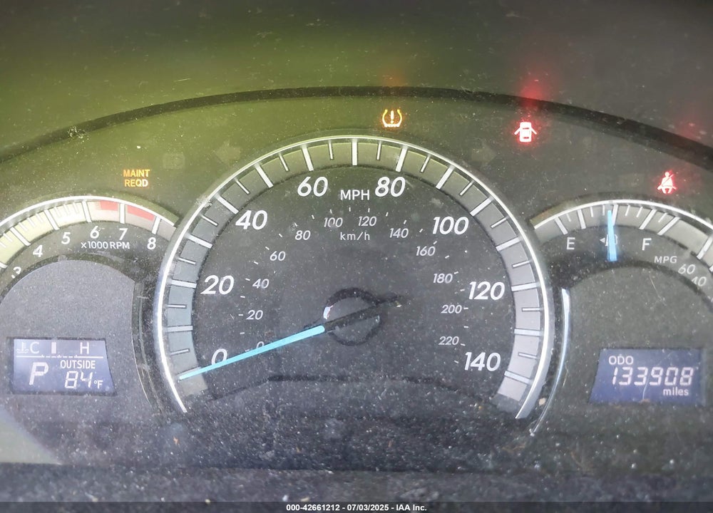 2013 TOYOTA CAMRY VIN: 4T1BF1FK4DU657724