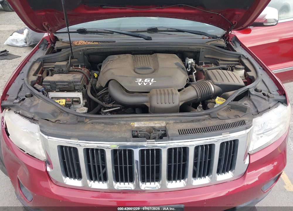 2012 JEEP GRAND CHEROKEE LIMITED VIN: 1C4RJFBG5CC199888