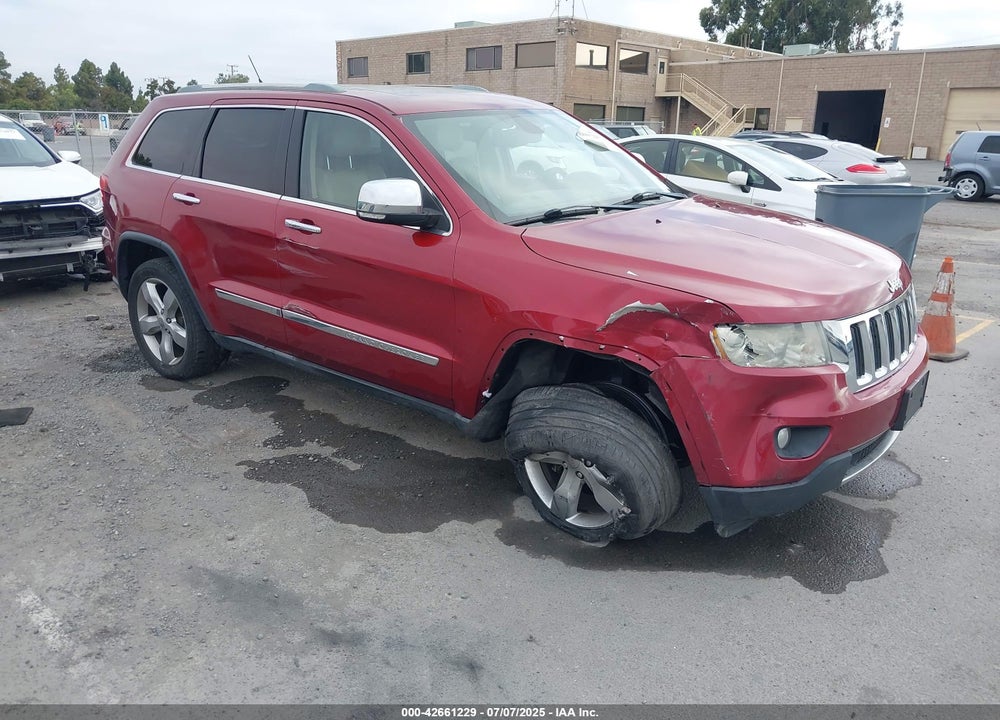 2012 JEEP GRAND CHEROKEE LIMITED VIN: 1C4RJFBG5CC199888
