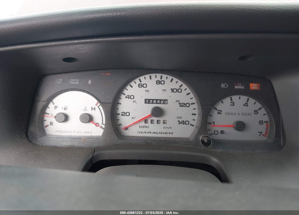 2004 MERCURY MARAUDER VIN: 2MEHM79V04X680700