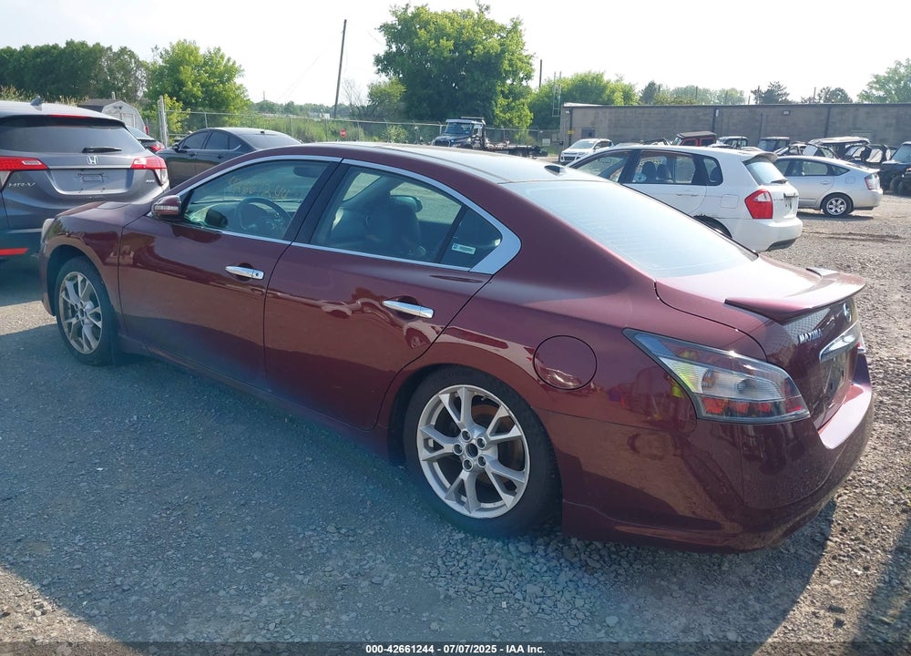 2013 NISSAN MAXIMA VIN: 1N4AA5AP6DC834584