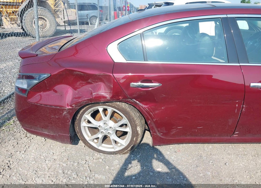 2013 NISSAN MAXIMA VIN: 1N4AA5AP6DC834584