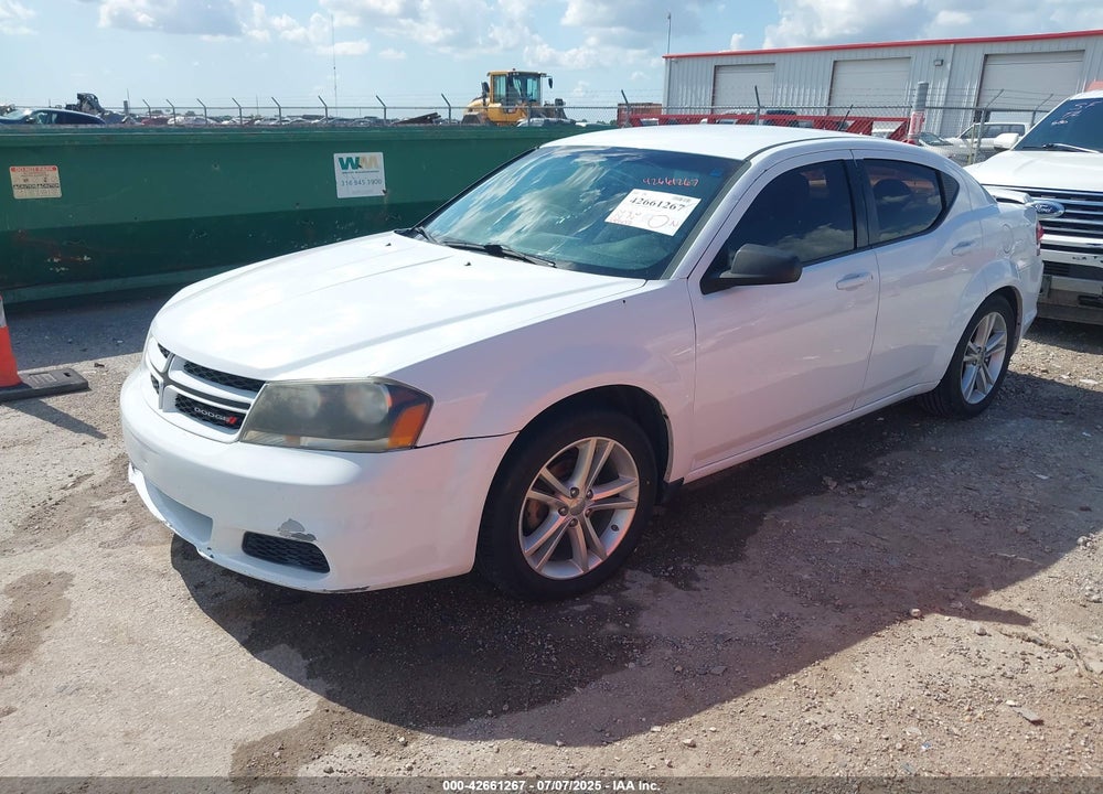 2014 DODGE AVENGER VIN: 1C3CDZABXEN174775