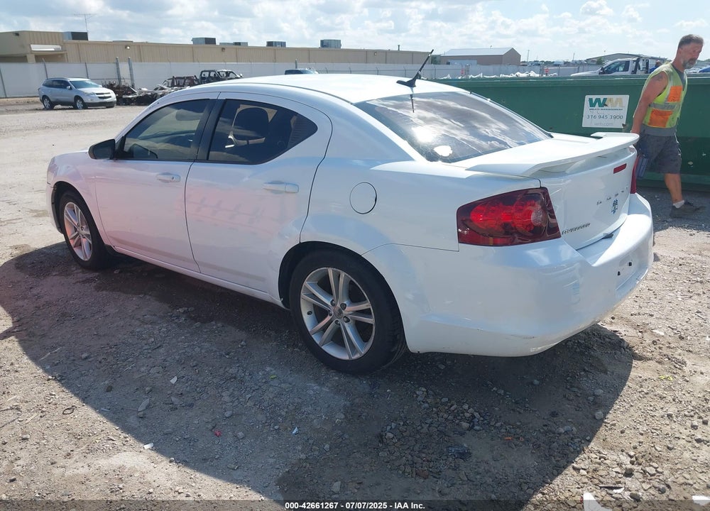 2014 DODGE AVENGER VIN: 1C3CDZABXEN174775