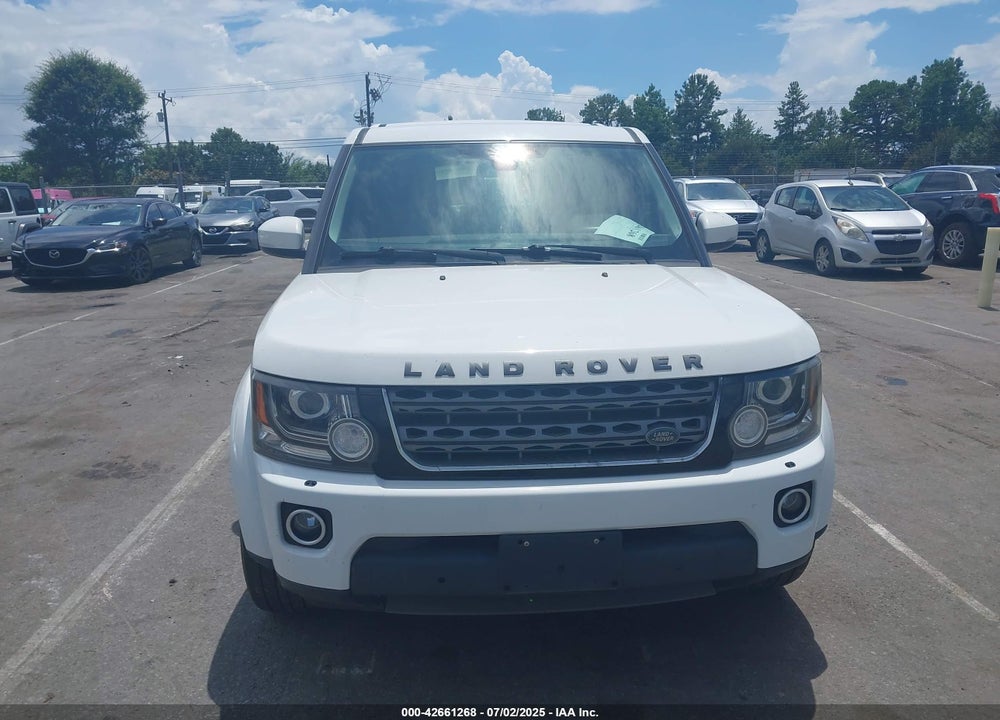 2016 LAND ROVER LR4 VIN: SALAG2V6XGA789182