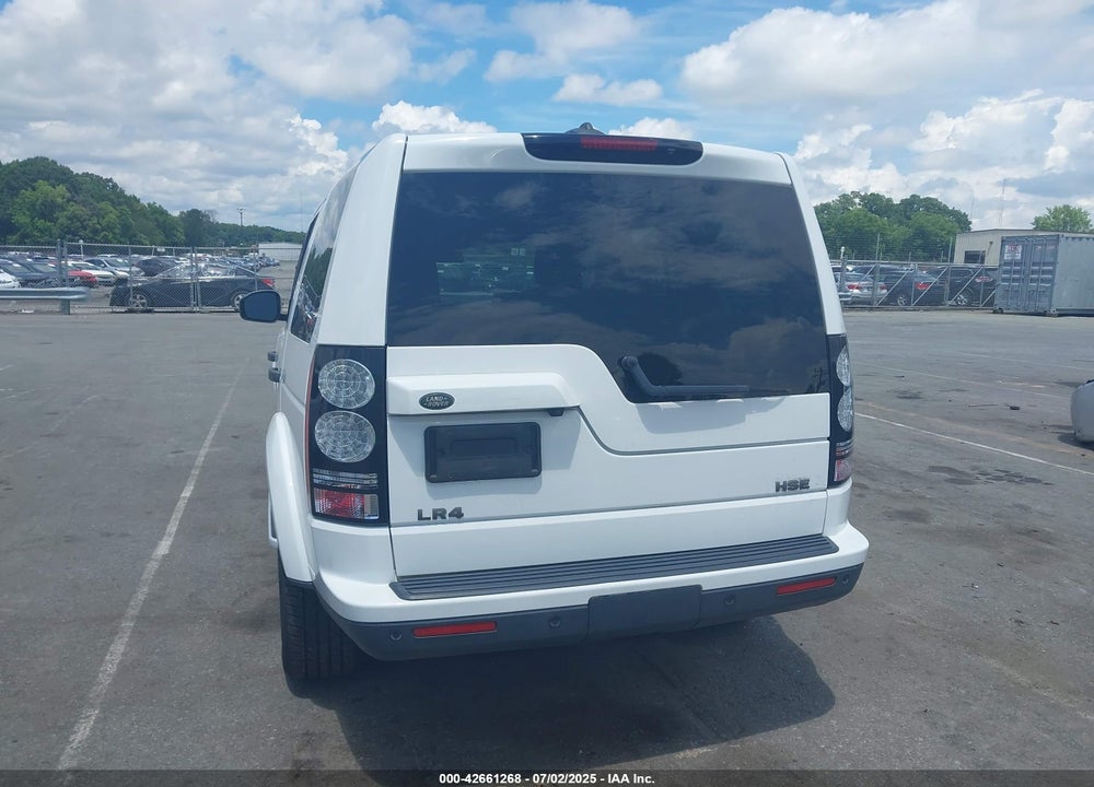 2016 LAND ROVER LR4 VIN: SALAG2V6XGA789182