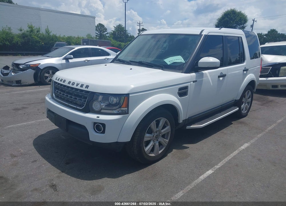 2016 LAND ROVER LR4 VIN: SALAG2V6XGA789182