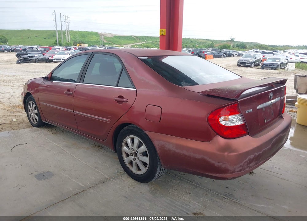 2003 TOYOTA CAMRY XLE VIN: 4T1BE30K03U172860