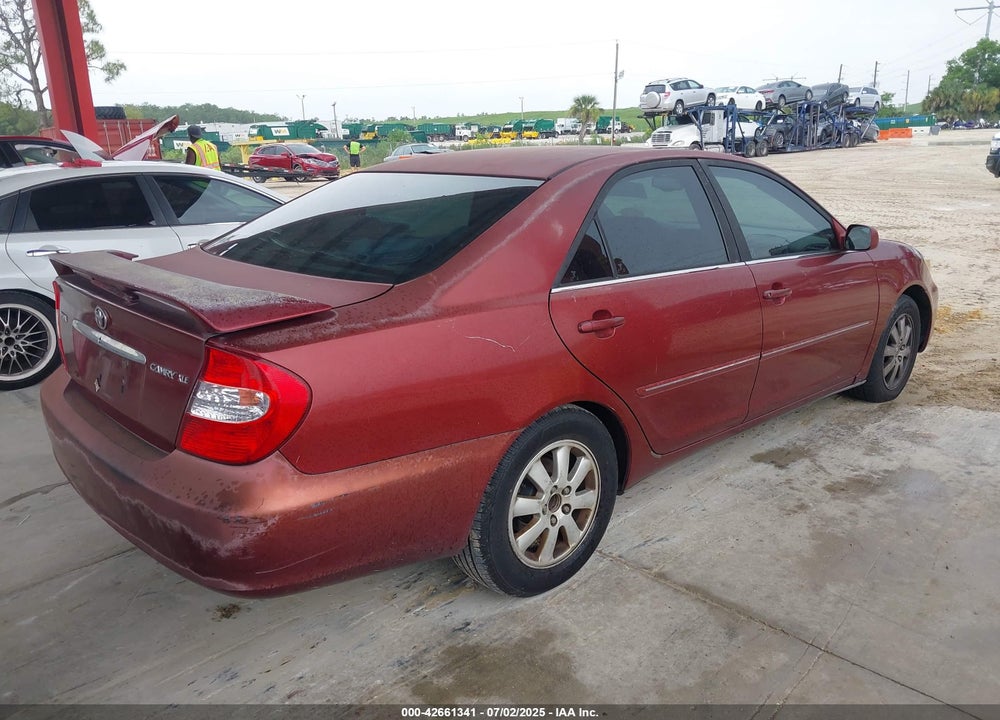 2003 TOYOTA CAMRY XLE VIN: 4T1BE30K03U172860