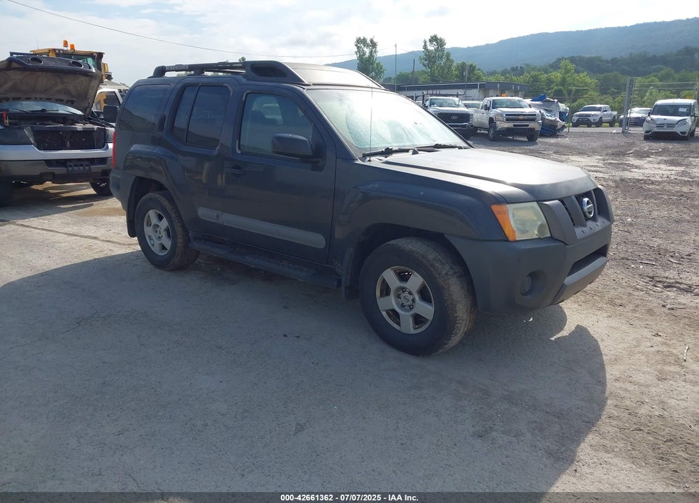 2005 NISSAN XTERRA S VIN: 5N1AN08W95C645679