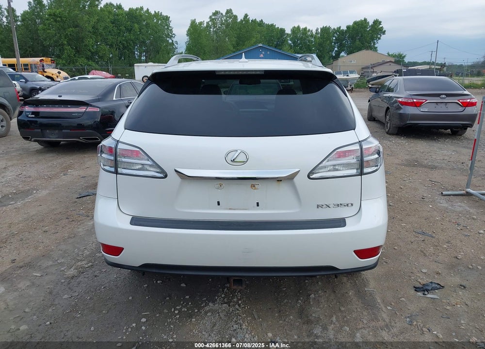 2011 LEXUS RX350 VIN: 2T2BK1BA7BC098432