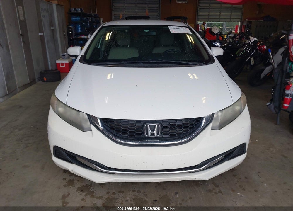 2015 HONDA CIVIC LX VIN: 19XFB2F50FE068625