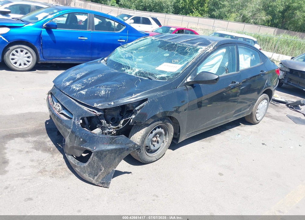 2016 HYUNDAI ACCENT VIN: KMHCT4AE2GU121469