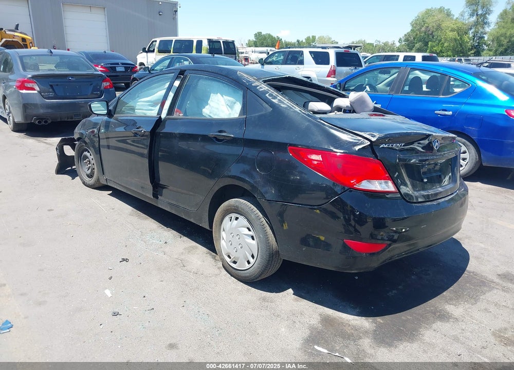 2016 HYUNDAI ACCENT VIN: KMHCT4AE2GU121469