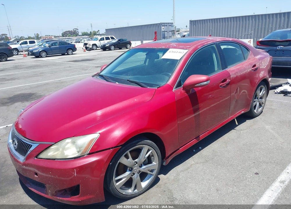 2010 LEXUS IS 250 VIN: JTHBF5C27A5121449