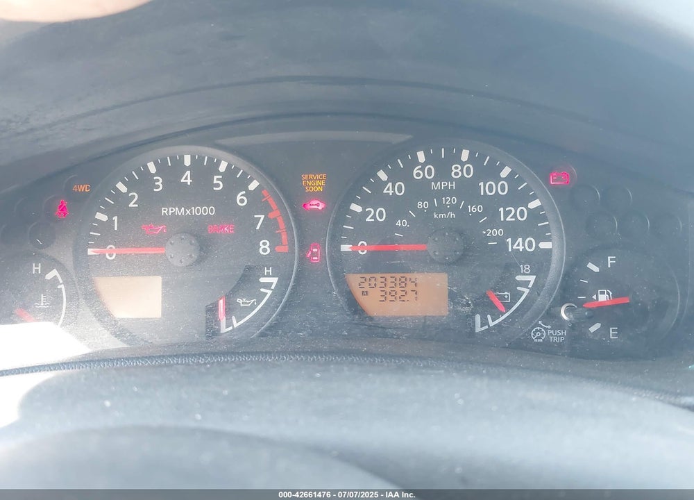 2006 NISSAN XTERRA X VIN: 5N1AN08W56C539246