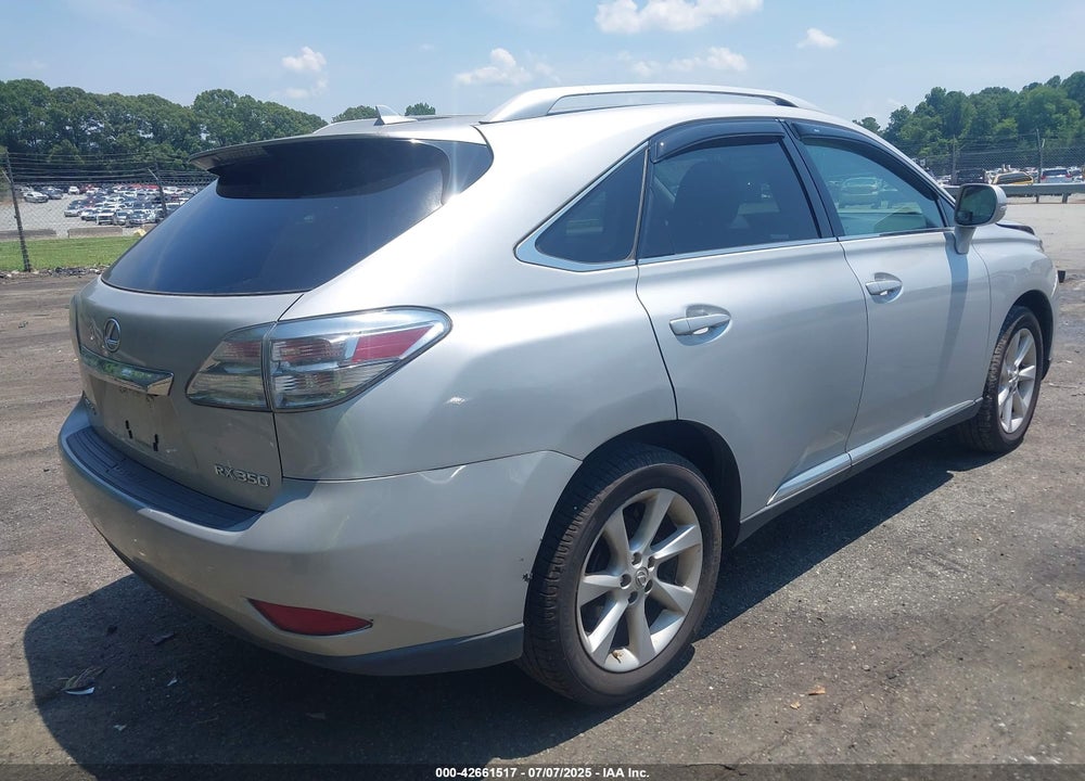 2010 LEXUS RX 350 VIN: 2T2ZK1BAXAC012642