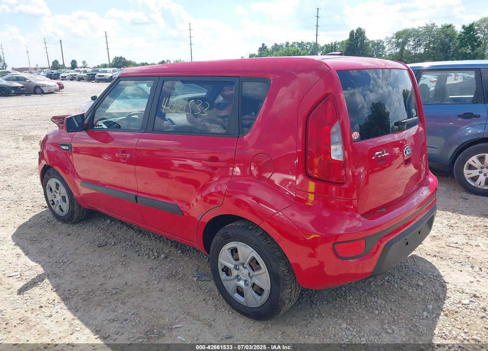 2013 KIA SOUL VIN: KNDJT2A54D7624561