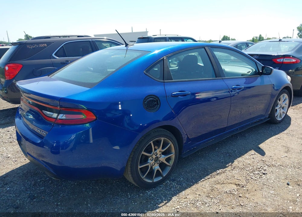 2013 DODGE DART SXT VIN: 1C3CDFBA3DD340093